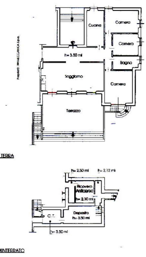 VILLA CON AMPIO TERRENO