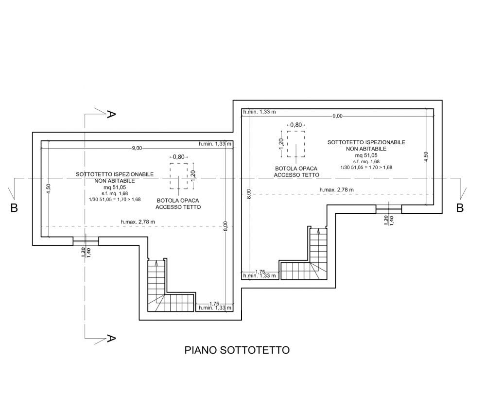 In quadrifamiliare in fase di costruzione p ultimo