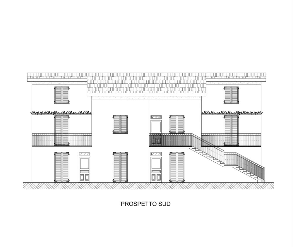 In quadrifamiliare in fase di costruzione p ultimo