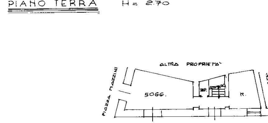 TRILOCALE ZONA BACCANO